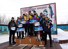 Поздравляем победителей в лыжных гонках!