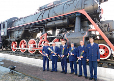 Награждение машинистов локомотивных депо