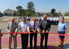 Открытие вокзального комплекса станции Городок
