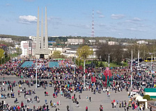 В Витебске прошли праздничные мероприятия, посвященные Дню Победы