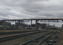 Досрочно завершен демонтаж путепровода «Полоцкий» по станции Витебск