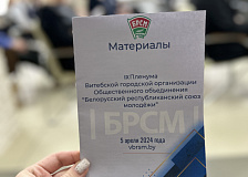 Подведены итоги работы городского комитета Общественного объединения "БРСМ" за 2023 год